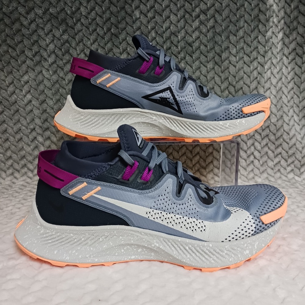 Nike Pegasus Trail 2 Thunder Blue Women's Walking Running Sneakers Shoes Sz 8.5